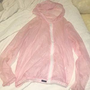 brandy melville sheer windbreaker